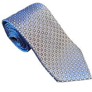 Club Room Tie 100% Silk Handmade Necktie